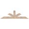 Ekena Millwork Saratoga Smooth Timber Gable Bracket, Douglas Fir, 72"W x 21"H x 1 1/2"D x 5 1/2"F, 7/12 Pitch GBW072X21X0206SAR00SDF - alternate 1